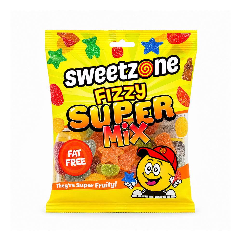 SWEETZONE FIZZY SUPER MIX JELLY 170 GM