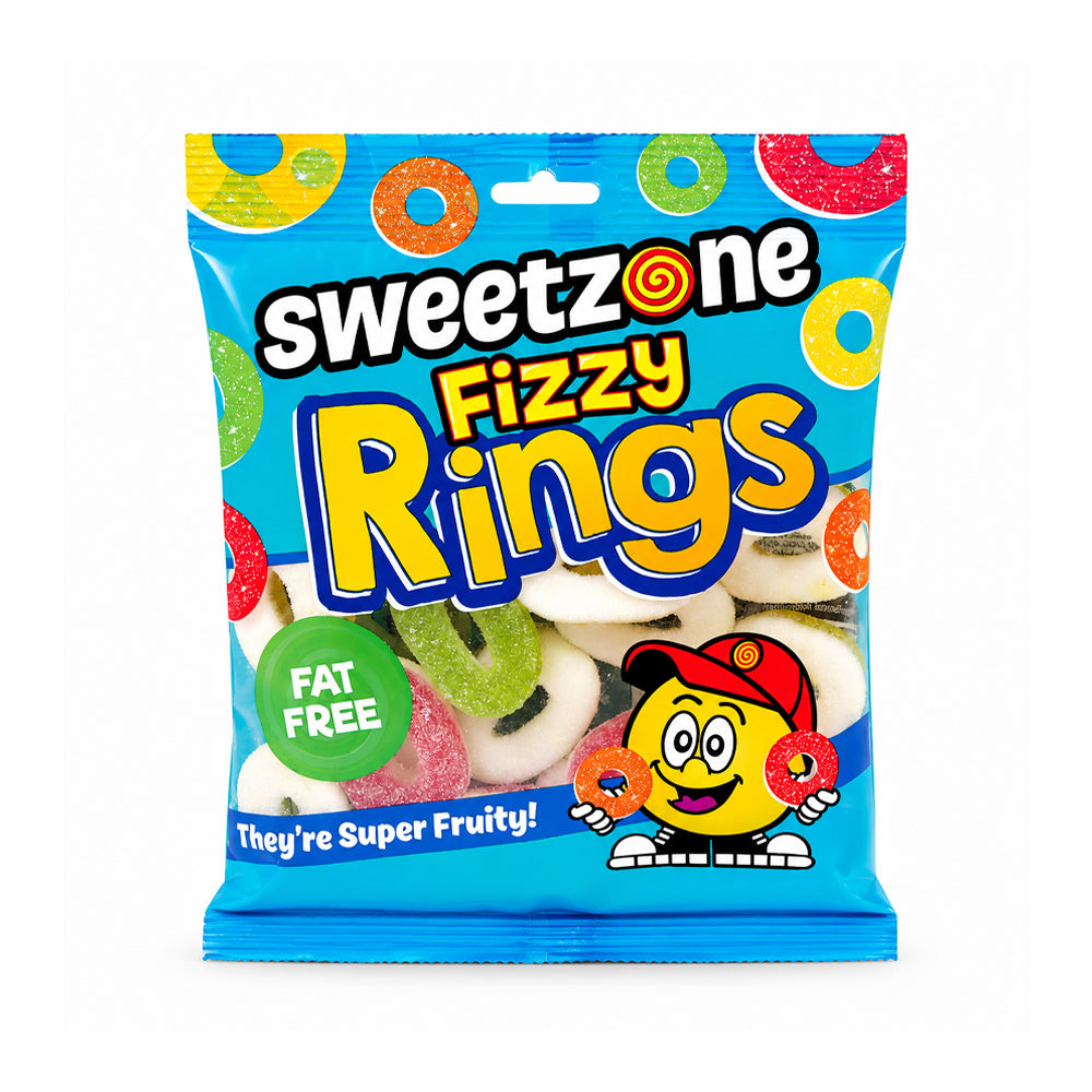 SWEETZONE FIZZY RINGS JELLY 170 GM