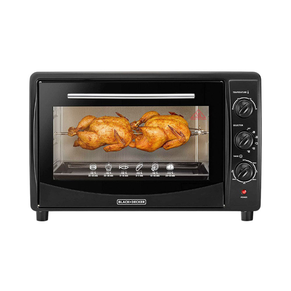 BLACK & DECKER OVEN TOASTER 45LTR TRO45RDG
