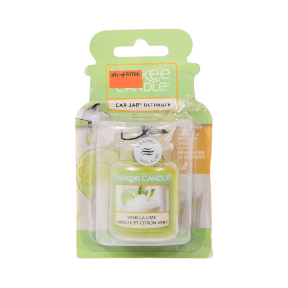 YANKEE AIR FRESHNER VANILLALIME CAR JAR BASIC