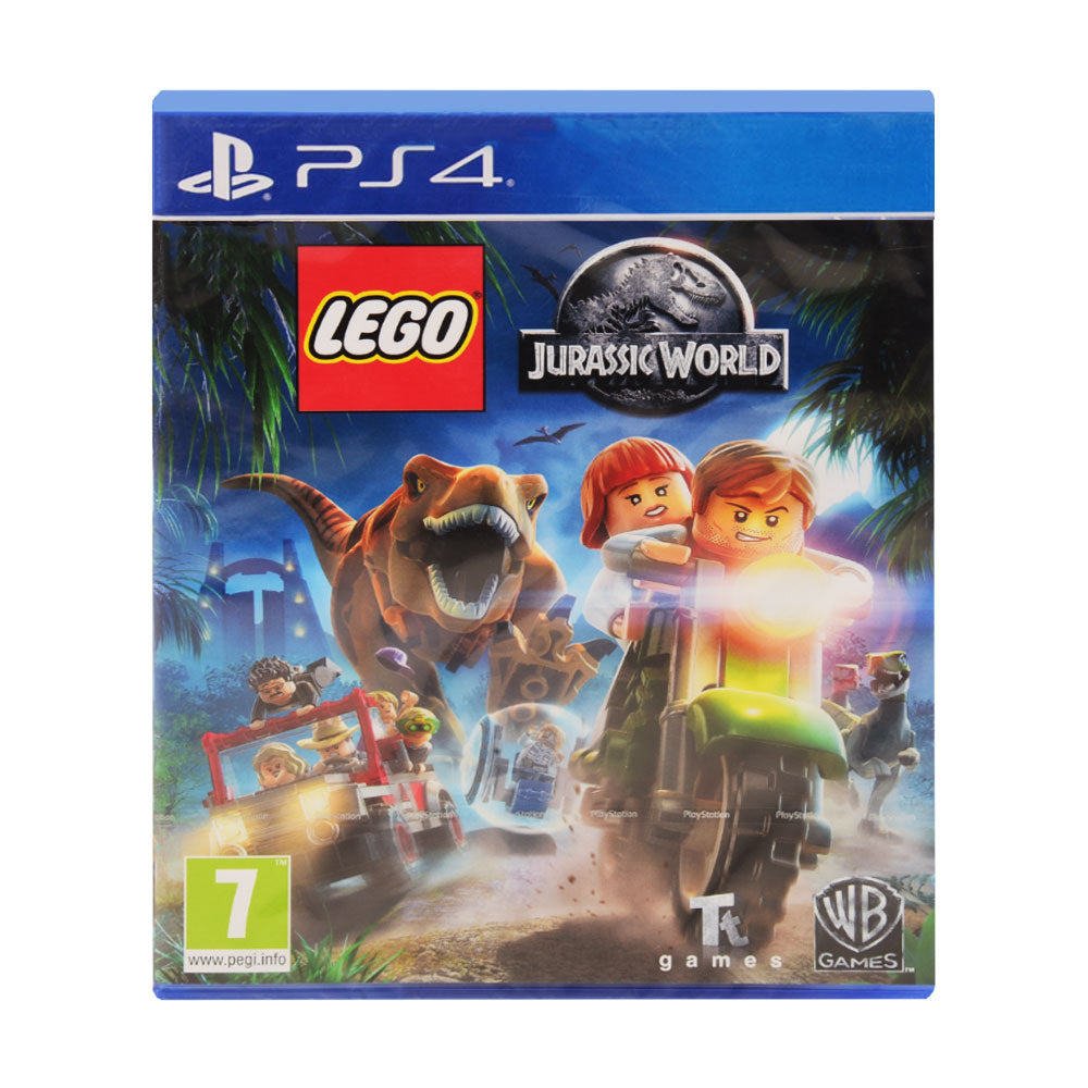 PS4 GAME DISC LEGO JURASIC WORLD PC