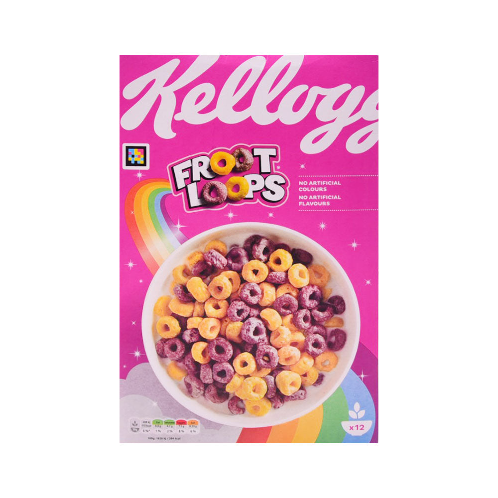 KELLOGGS CEREAL FROOT LOOPS 375 GM