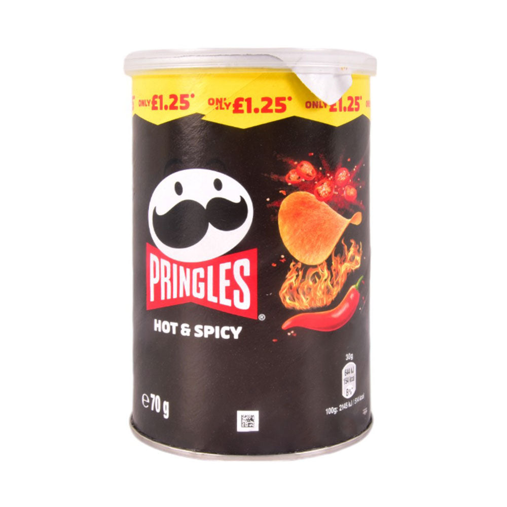 PRINGLES CHIPS HOT & SPICY 70 GM