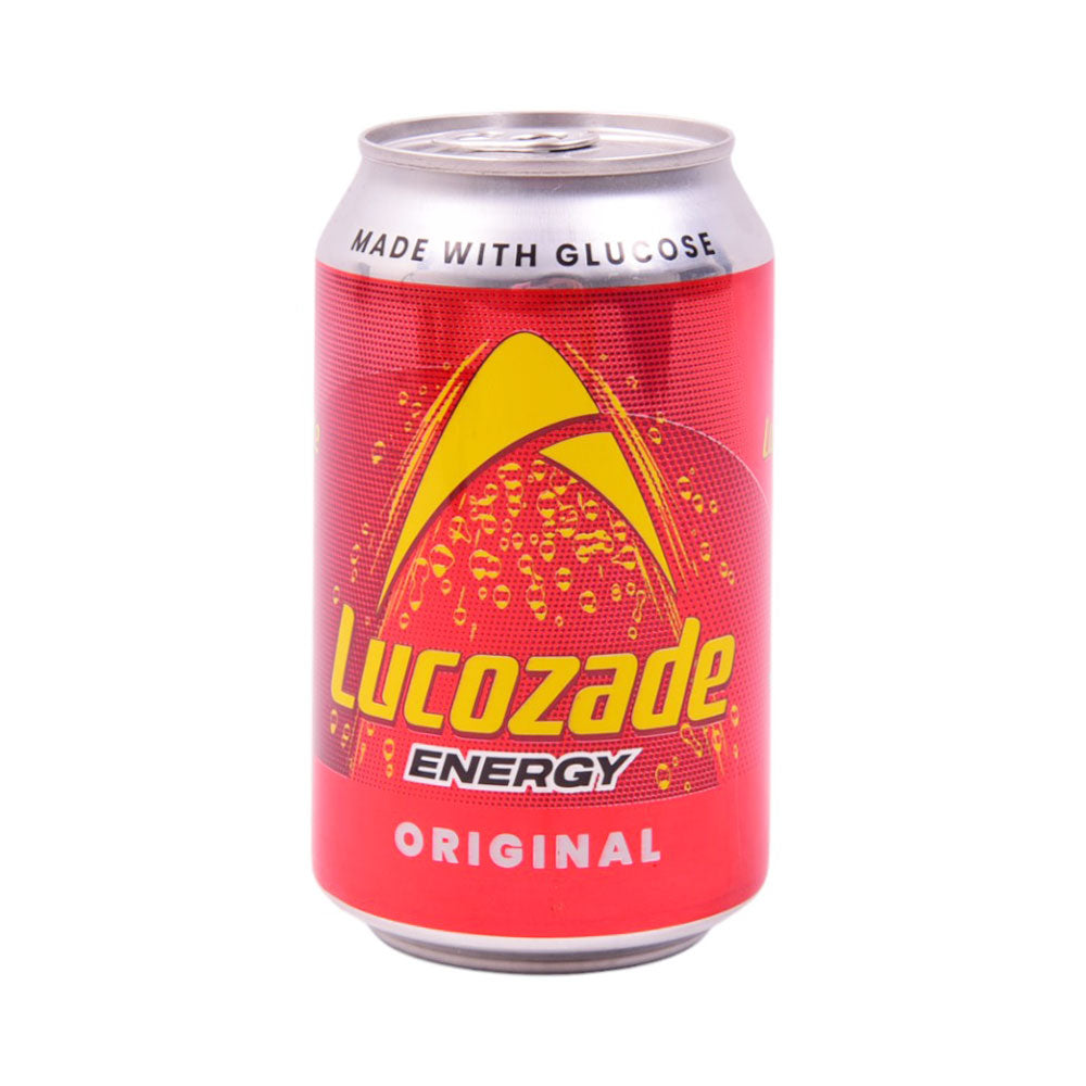 LUCOZADE ENERGY DRINK ORIGINAL CAN 330 ML