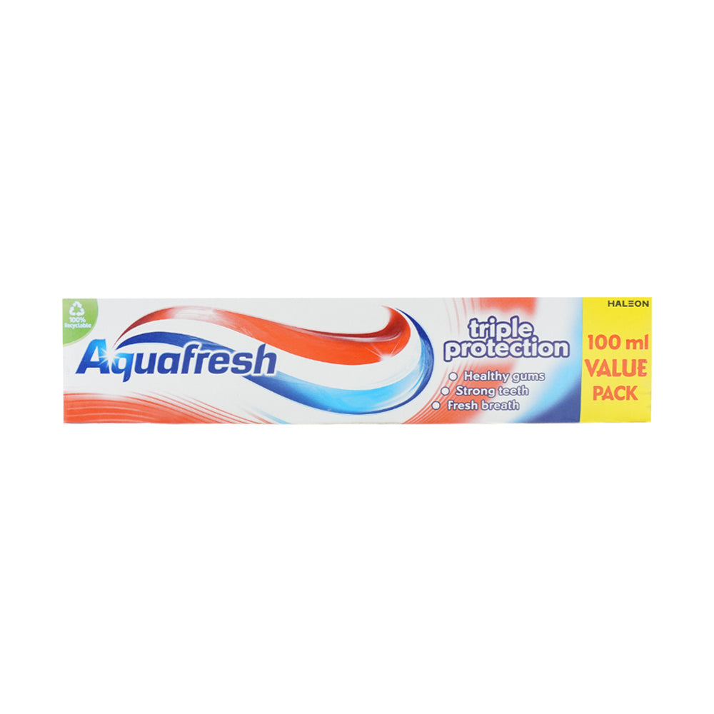 AQUA FRESH TOOTH PASTE TRIPLE PROTECTION 100 ML