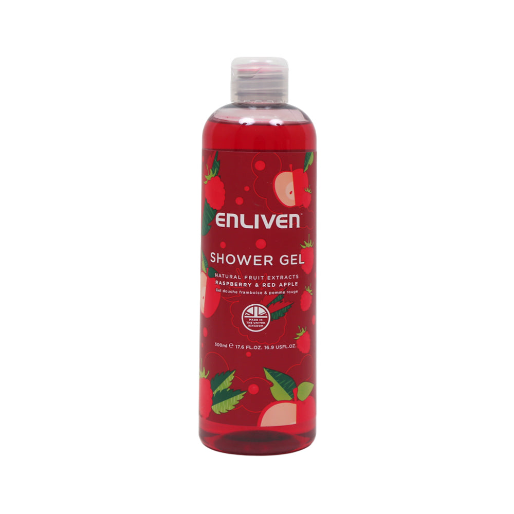 ENLIVEN SHOWER GEL RASPBERRY & RED APPLE 500 ML