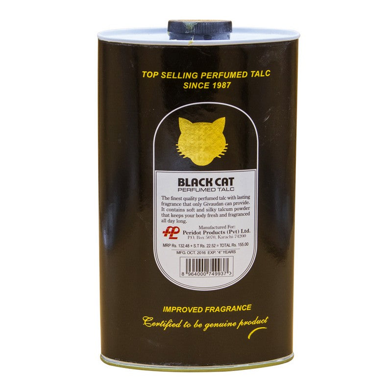BLACK CAT TALCUM POWDER PERFUMED 300 GM