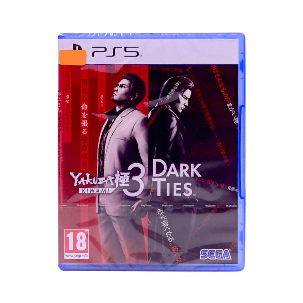 PS5 GAME YAKUZA KIWAMI 3 DARK TIES