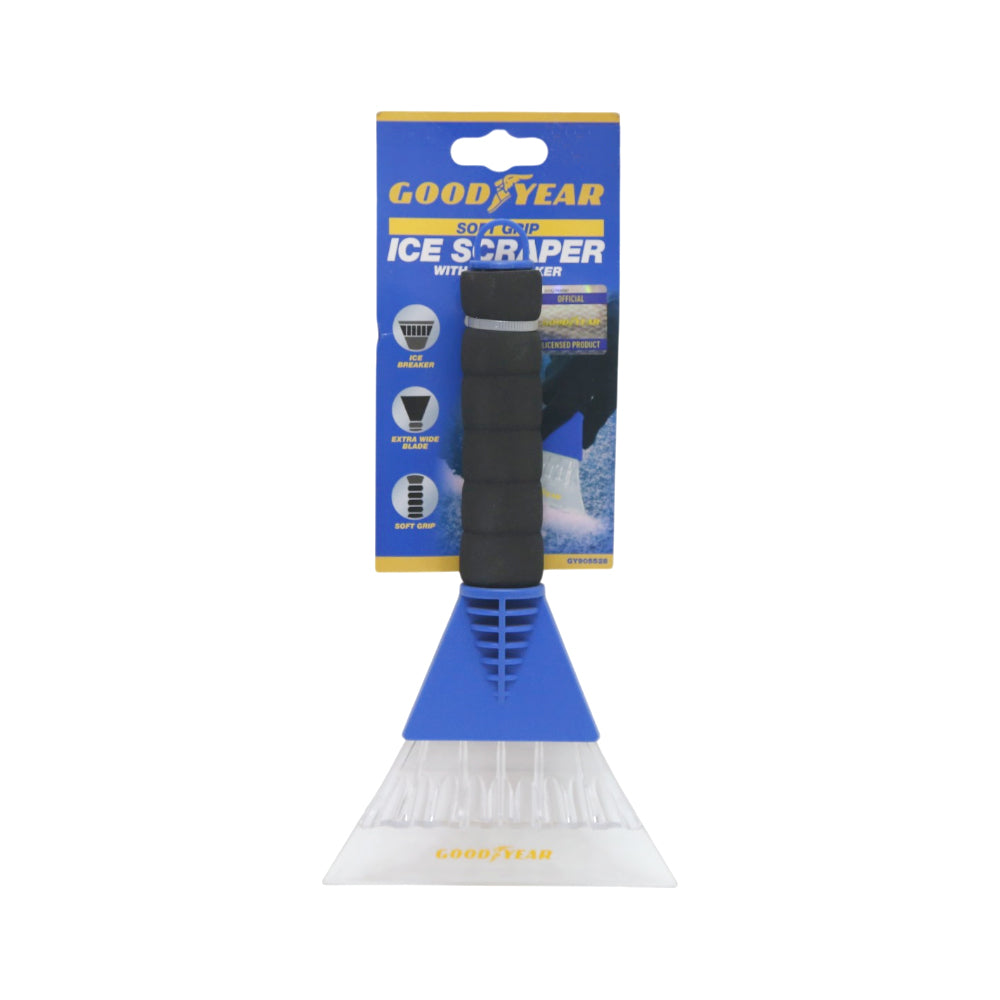 GOODYEAR ICE SCRAPPER WITH ICE BREAKER PLASTIC GY905528
