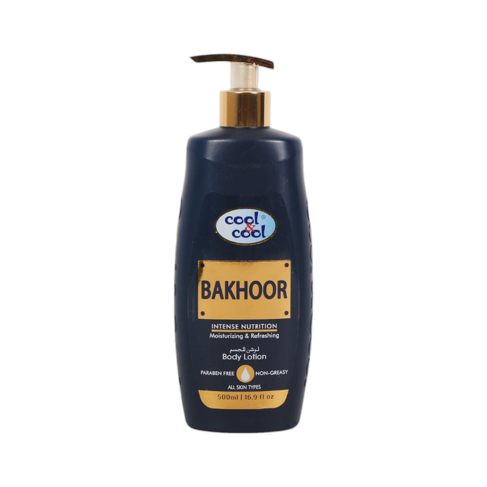 COOL & COOL BODY LOTION BAKHOOR 500 ML
