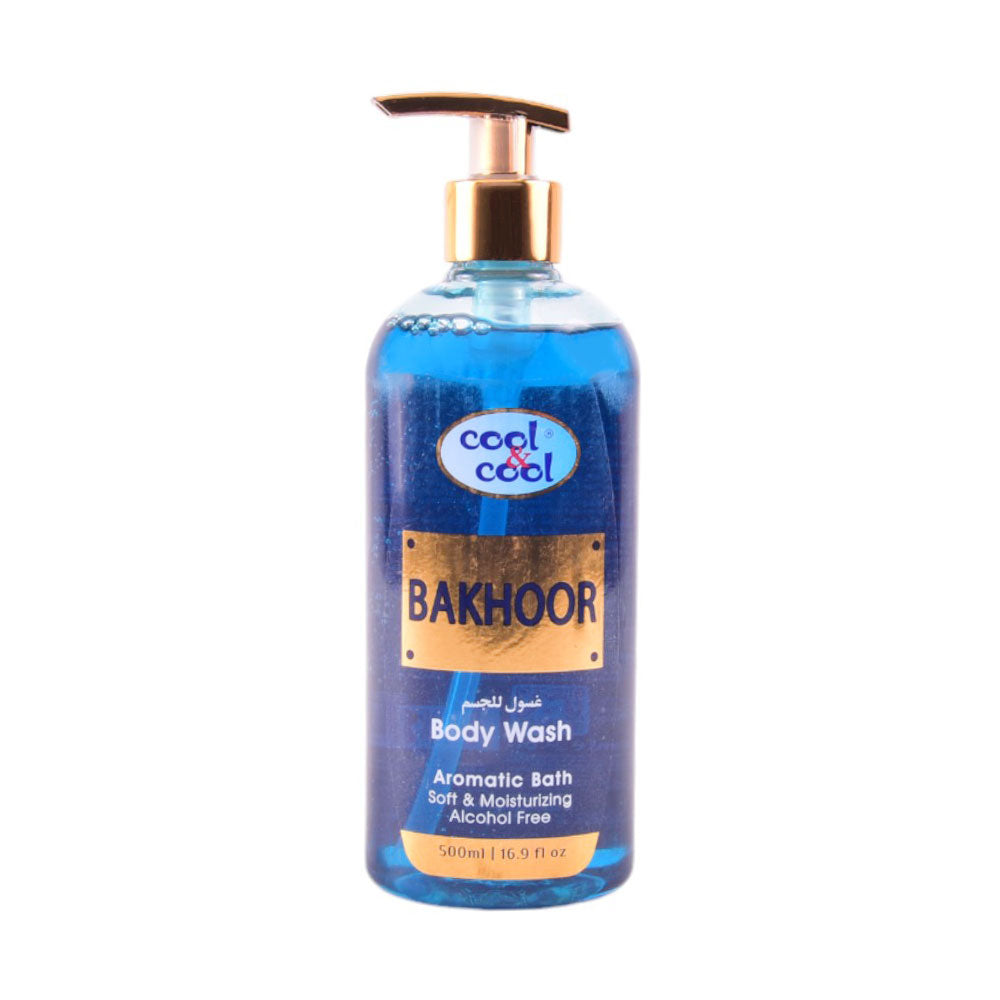 COOL & COOL BODY WASH BAKHOOR 500 ML