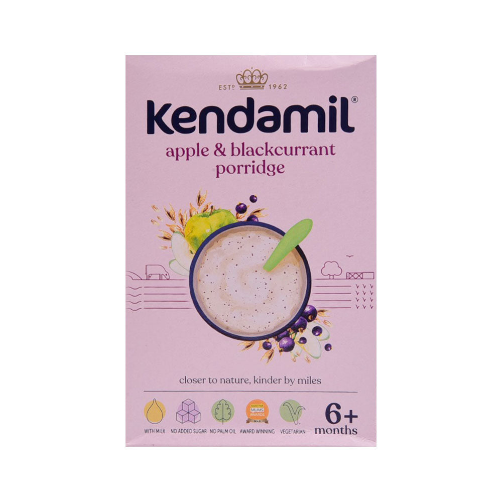 KENDAMIL APPLE & BLACKCURRENT PORRIDGE 150GM