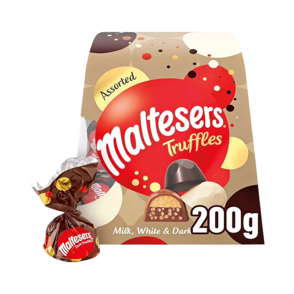 MALTESERS TRUFFLES ASSORTED MILK WHITE & DARK 200 GM