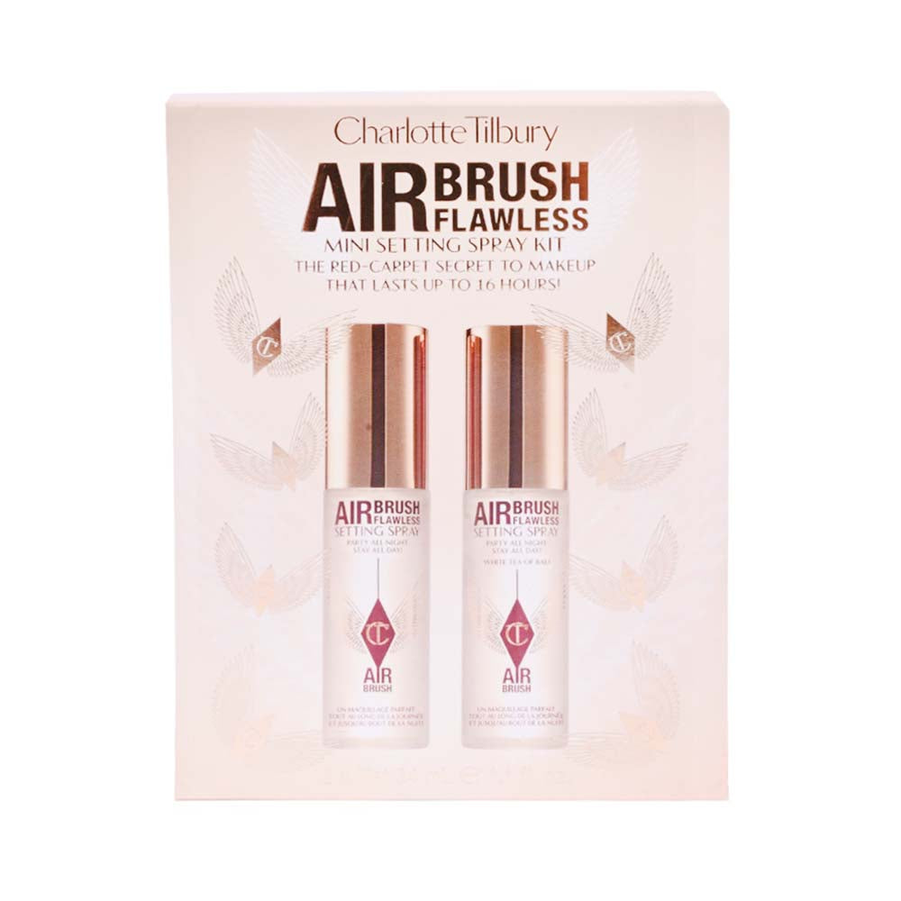 CHARLOTTE TILBURY AIR BRUSH FLAWLESS SETTING SPRAY KIT