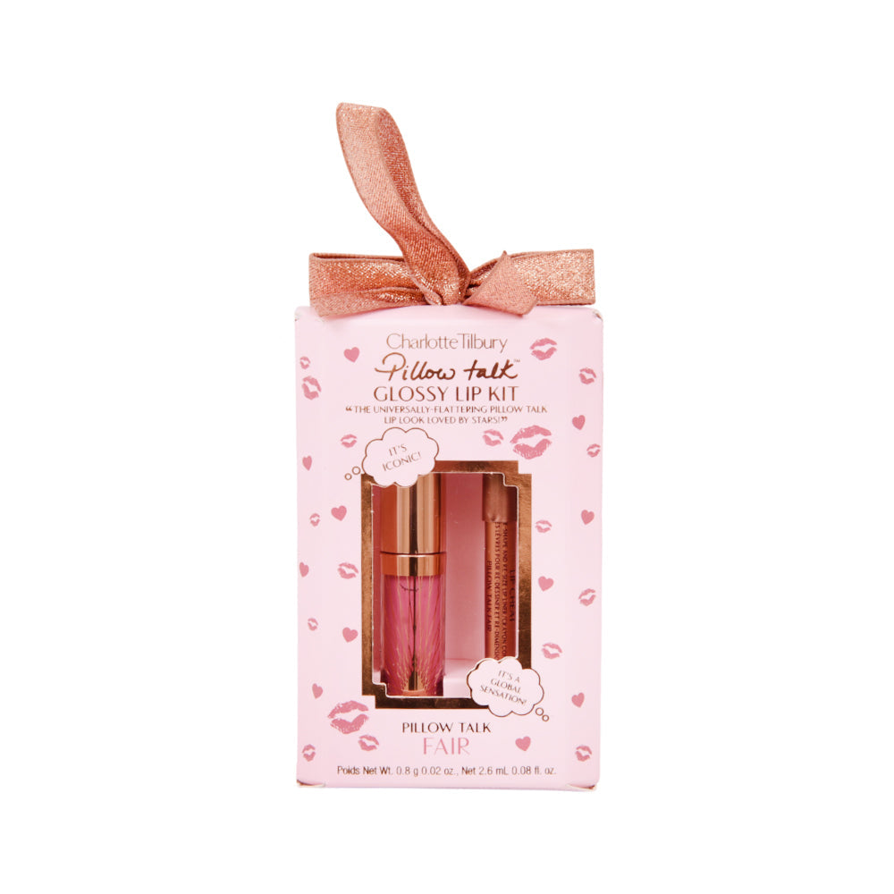 CHARLOTTE TILBURY PILLOW TALK GLOSSY FAIR LIP KIT