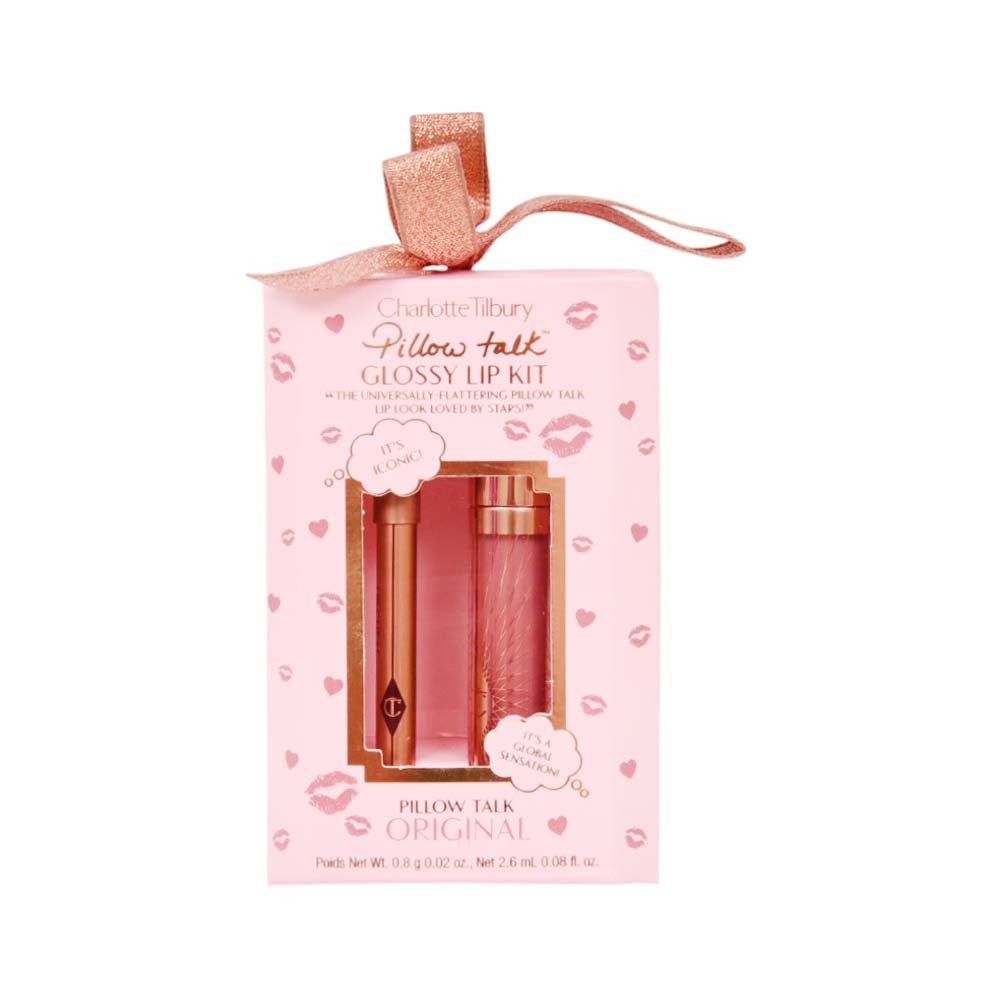 CHARLOTTE TILBURY PILLOW TALK GLOSSY ORIGINAL LIP KIT