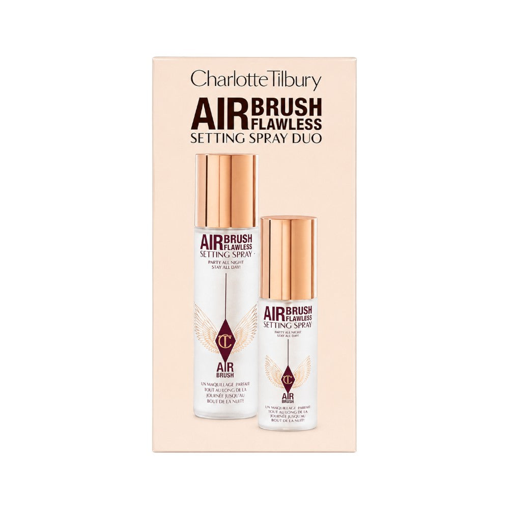 CHARLOTTE TILBURY AIR BRUSH FLAWLESS SETTING SPRAY DUO 34ML