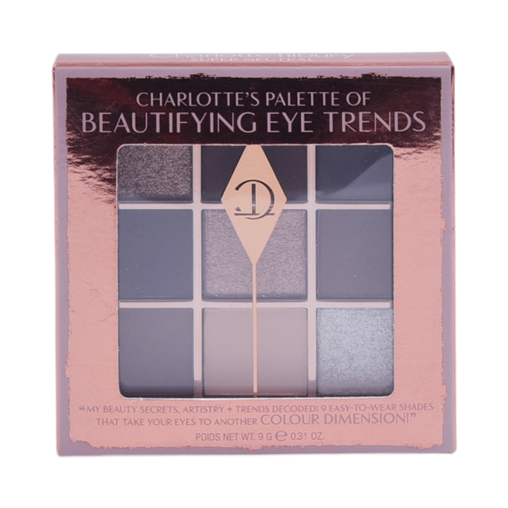 CHARLOTTE TILBURY BEAUTIFYING EYESHADOW PALETTE SUPER NEUTRA