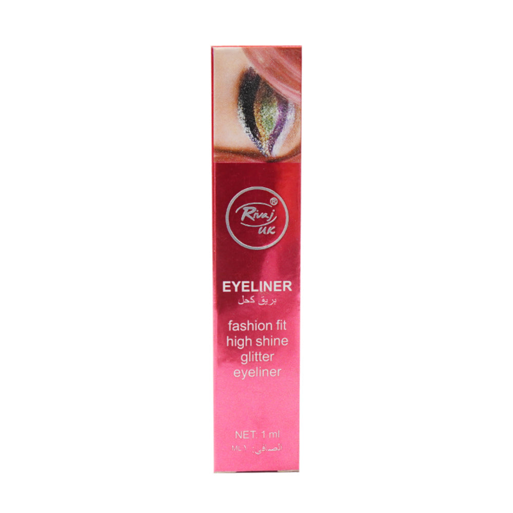 RIVAJ COPER FASHION FIT SHINE GLITTER EYE LINER