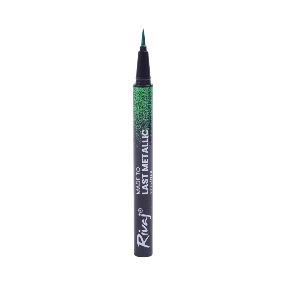 RIVAJ MADE TO LASTING METALLIC GREEN EYE LINER