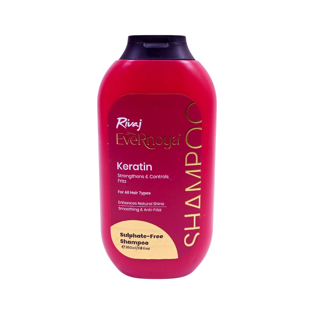 RIVAJ EVERNOYA SULFATE FREE SHAMPOO KERATIN 350 ML