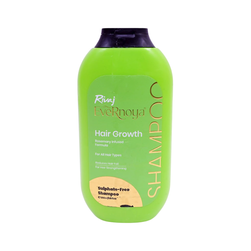 RIVAJ EVERNOYA SULFATE FREE SHAMPOO ROSEMARY 350 ML