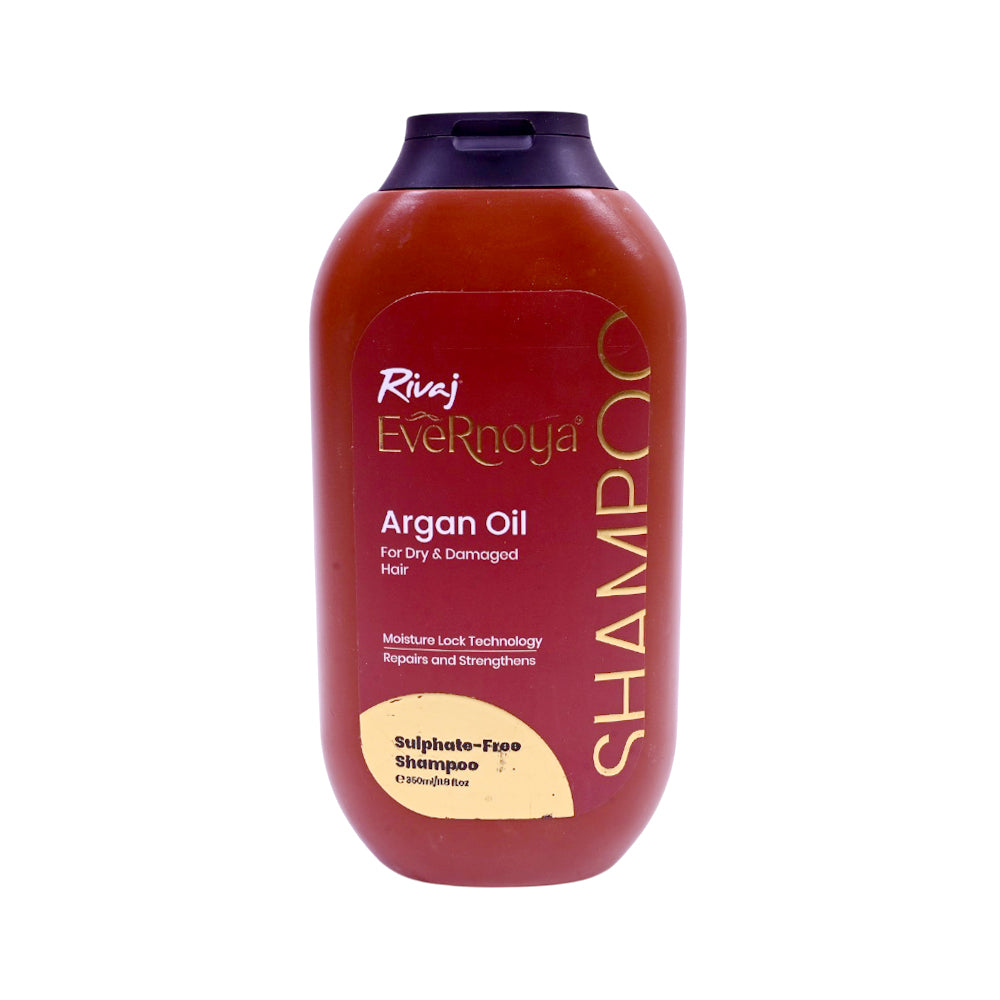 RIVAJ EVERNOYA SULFATE FREE SHAMPOO ARGAN 350 ML