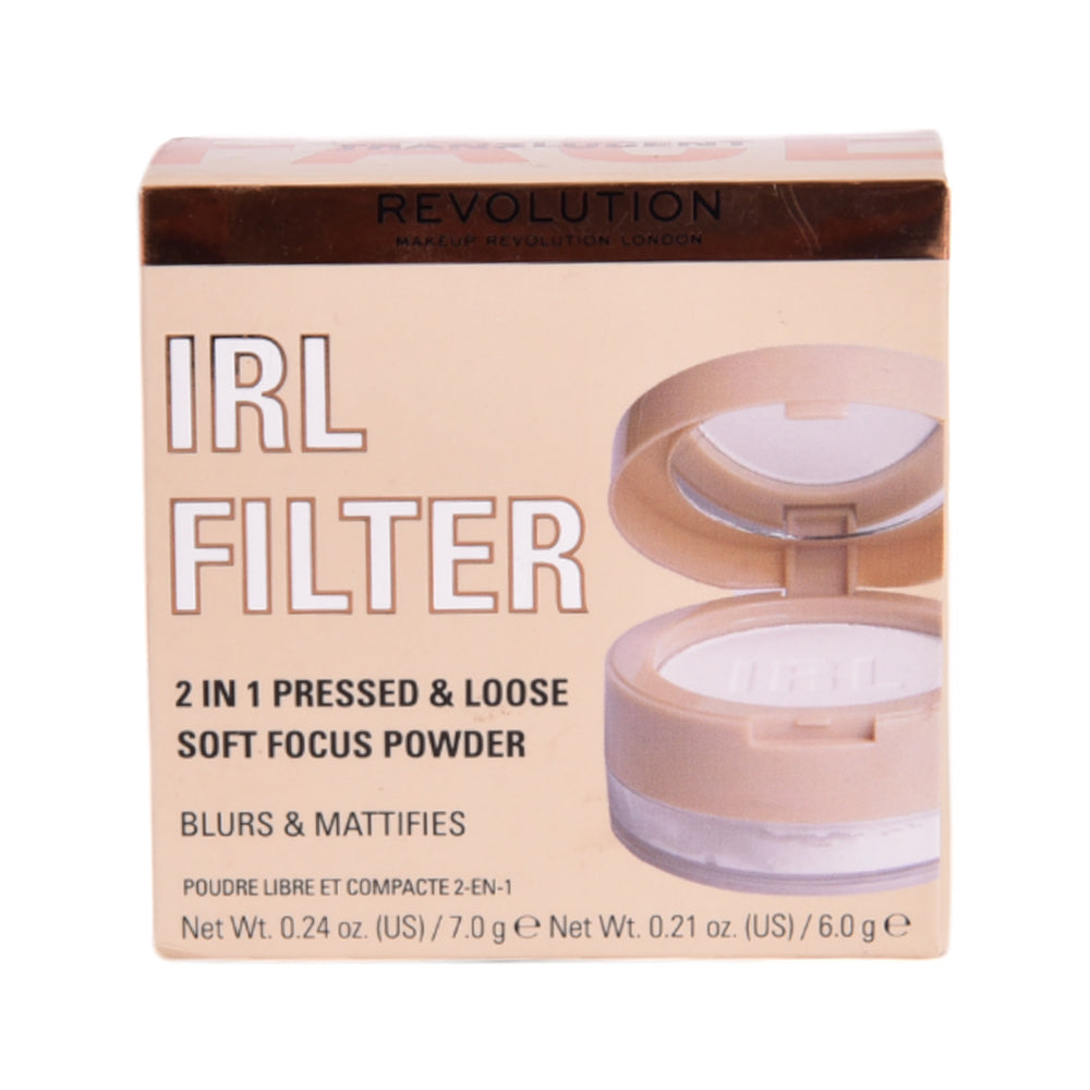REVOLUTION IRL FILTER 2IN1 PRESSED & LOOSE POWDER 6.0G