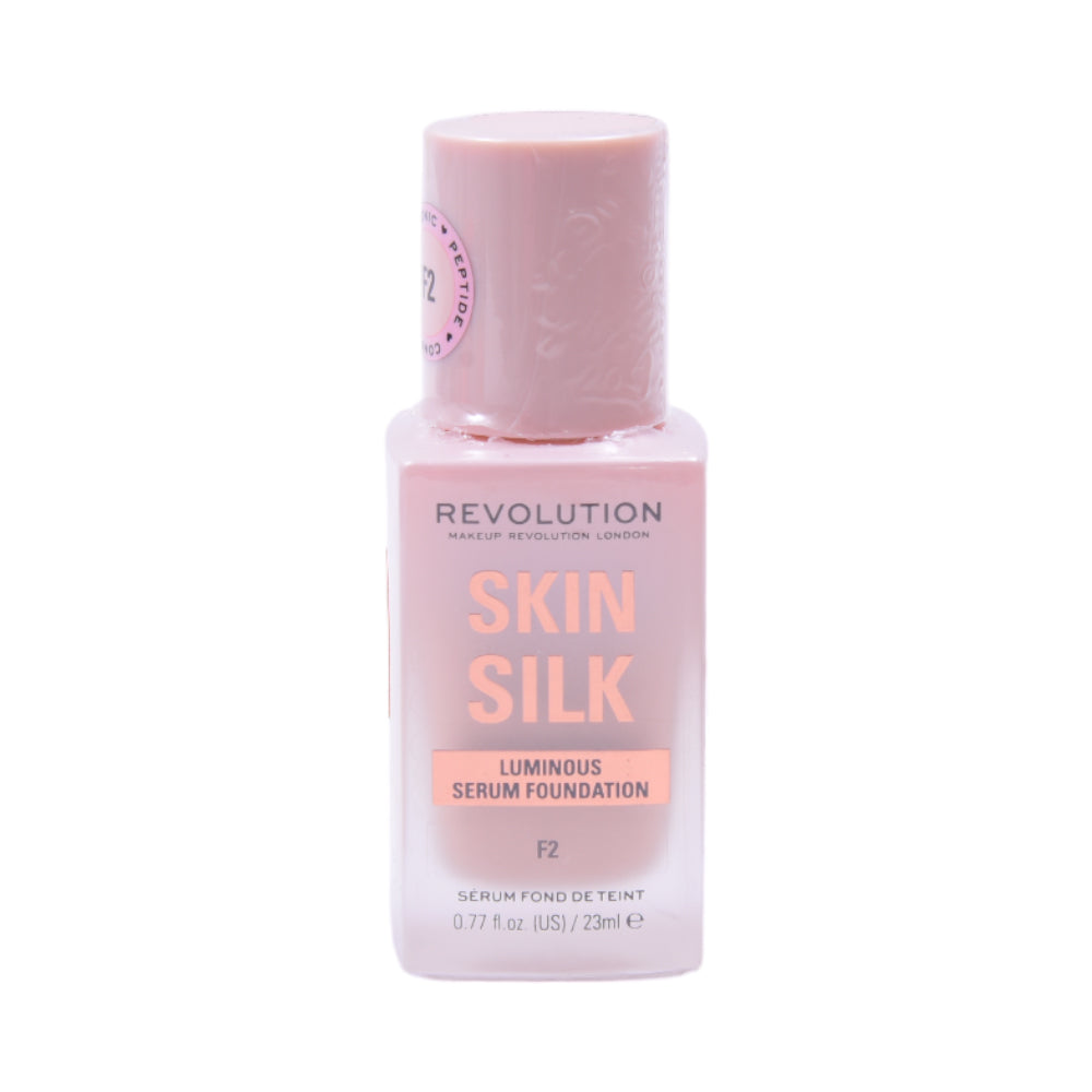 REVOLUTION SKIN SILK LUMINOUS SERUM FOUNDATION F2 23ML