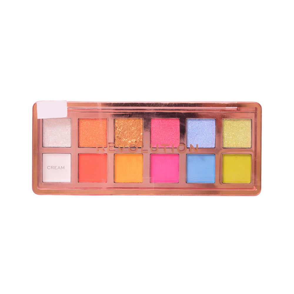 REVOLUTION THE VIBRANT ICON EYE SHADOW PALETTE 12X0.02