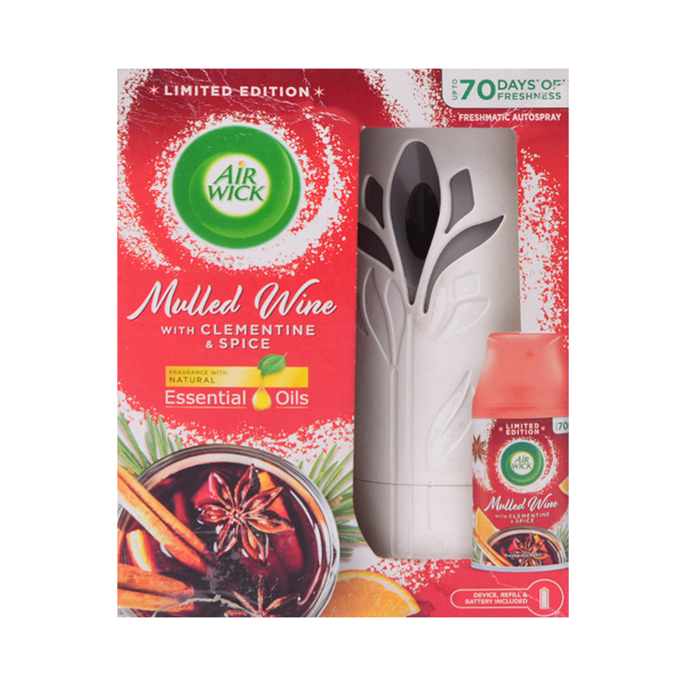AIR WICK AIR FRESHNER WITH MACHINE MULLED WINE WITH SPICE 25