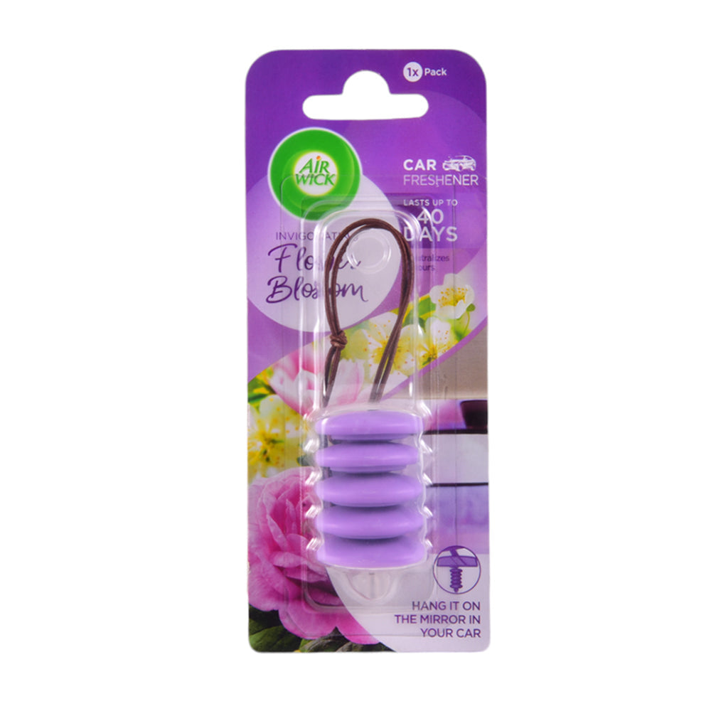 AIR WICK AIR FRESHNER CAR FLOWER BLOSSOM 9.8 GM