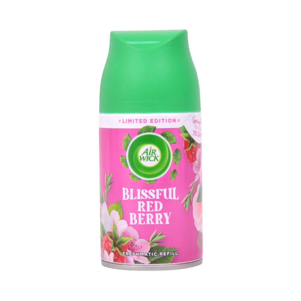 AIR WICK AIR FRESHNER BLISSFULL RED BERRY REFILL 250 ML