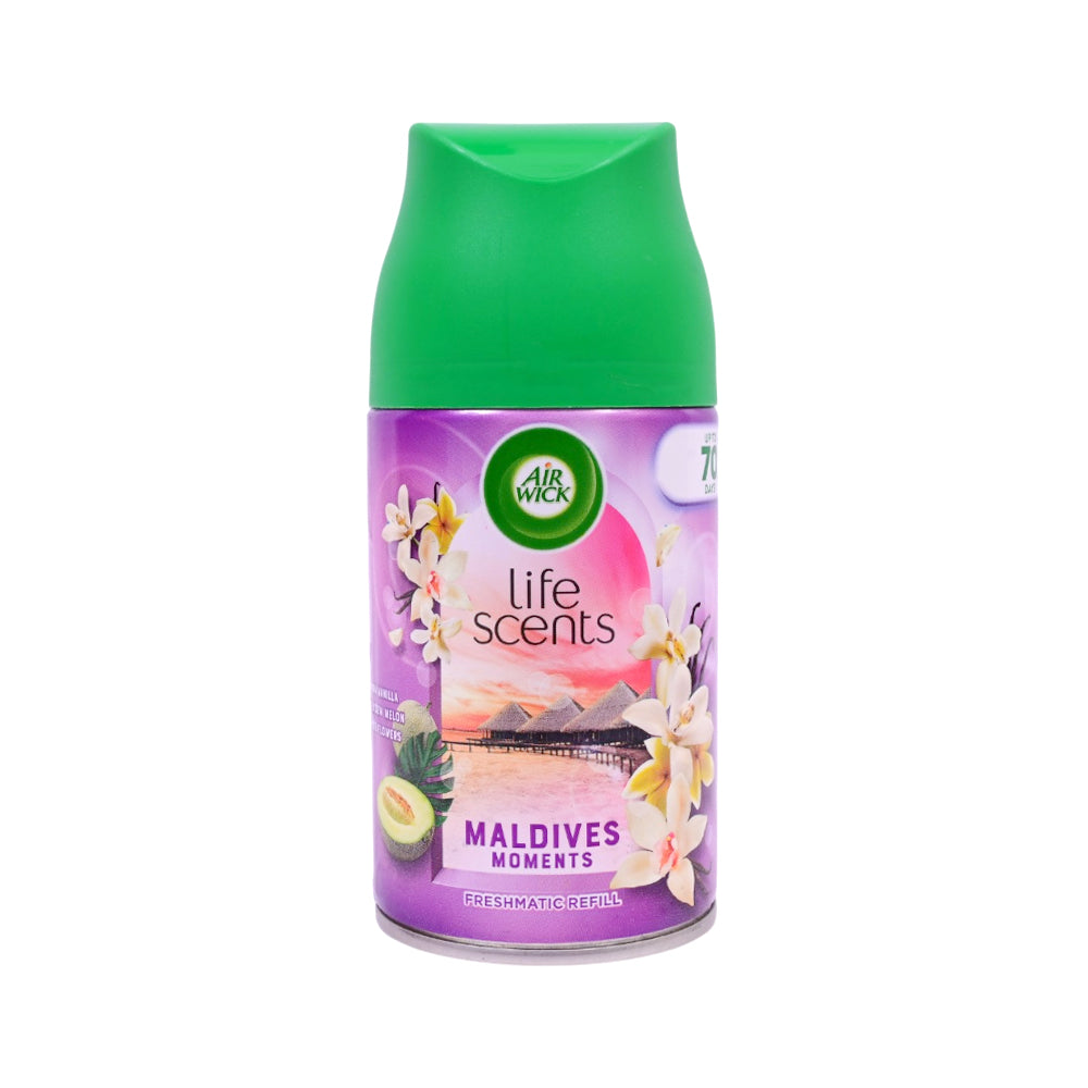 AIR WICK AIR FRESHNER LIFE SCENTS MALDIVES MOMENTS REFIL 250