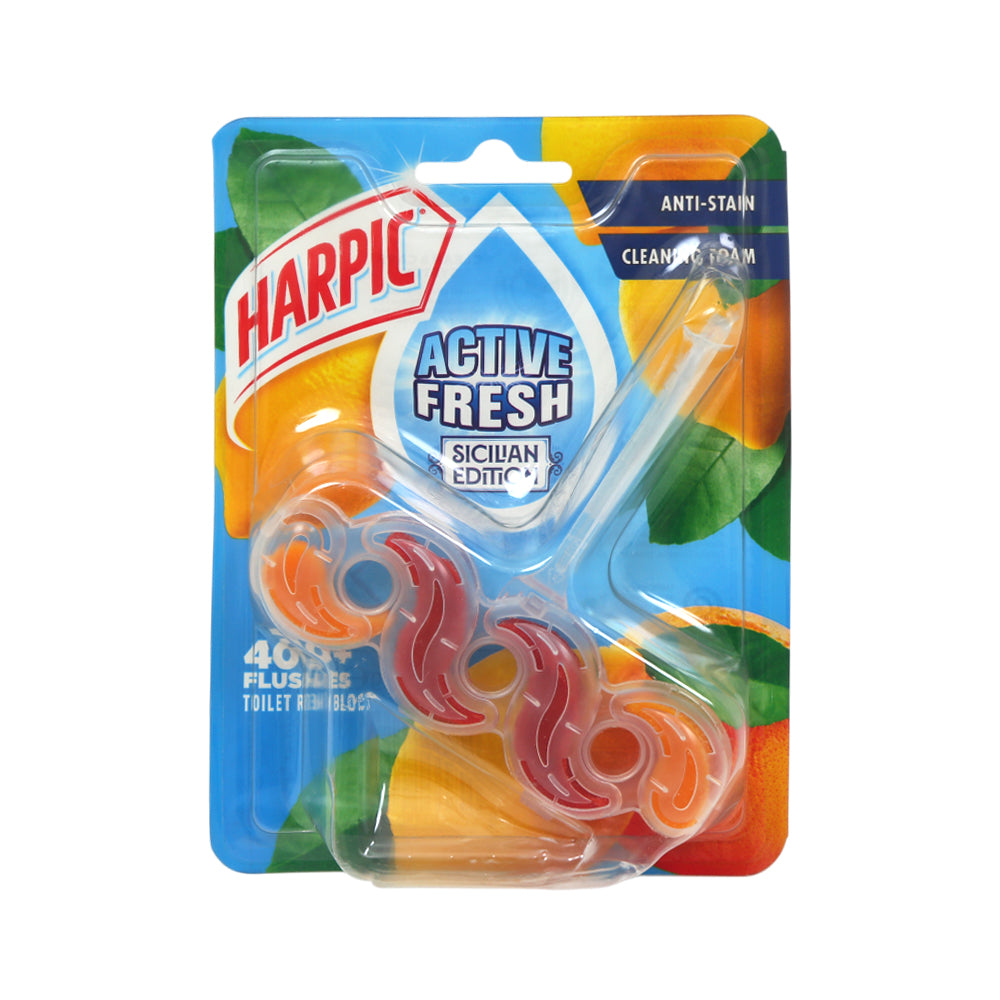 HARPIC TOILET RIM BLOCK ACTIVE FRESH 35 GM