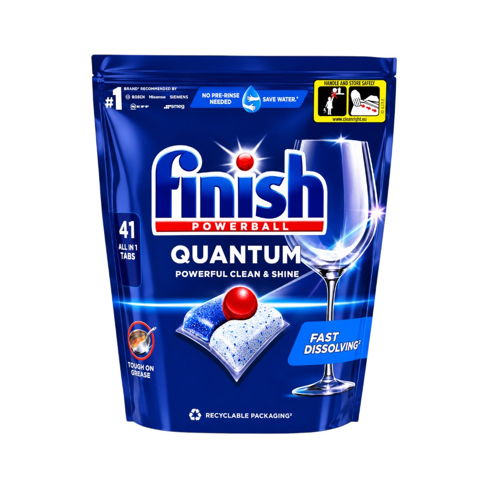 FINISH DISHWASHER TEBLETS QUANTUM 44 TABS
