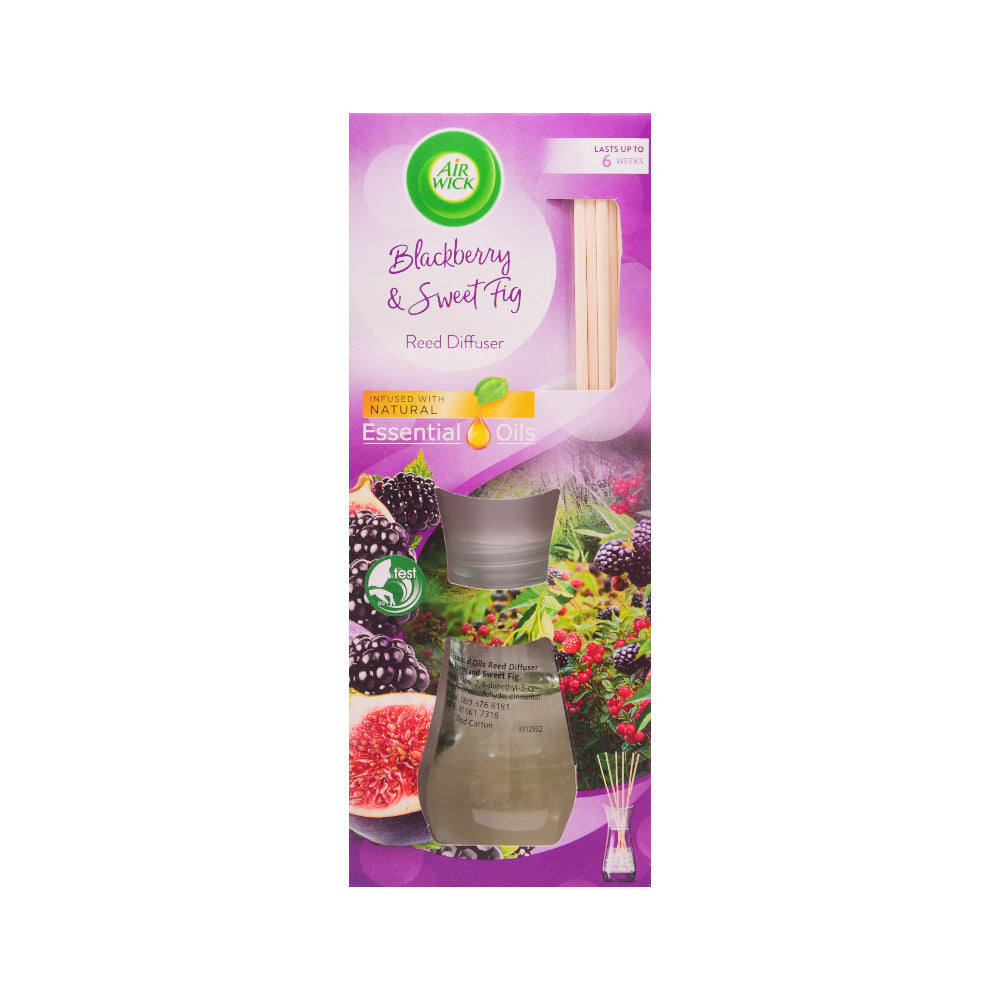 AIR WICK REED DIFFUSER BLACKBERRY & SWEET FIG 42 ML – Al-Fatah