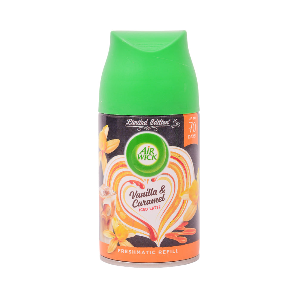 AIR WICK AIR FRESHENER REFILL VANILLA&CARAMEL ICED LATTE 250