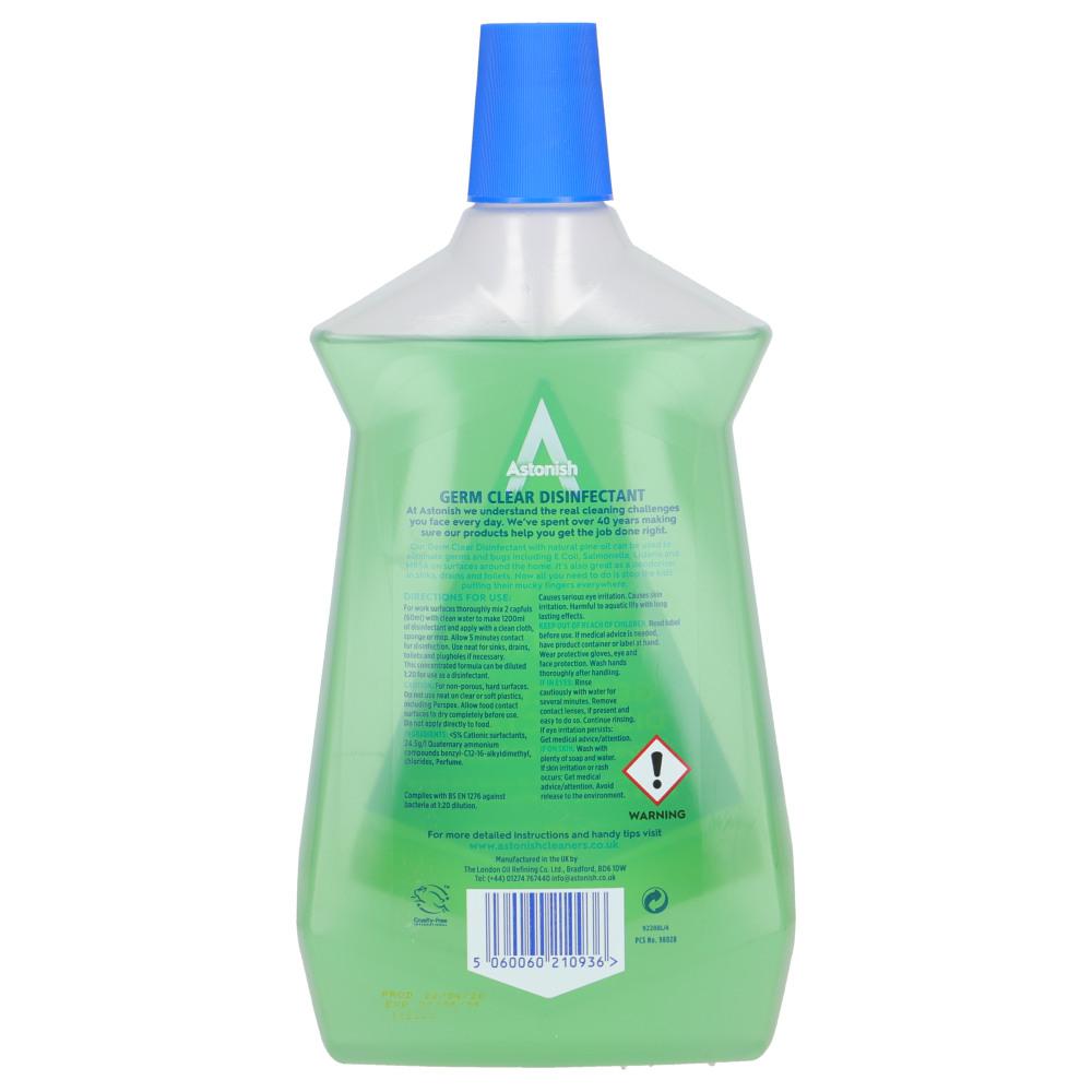 ASTONISH CLEANER GERM CLEAR DISNFECTANT 1 LTR