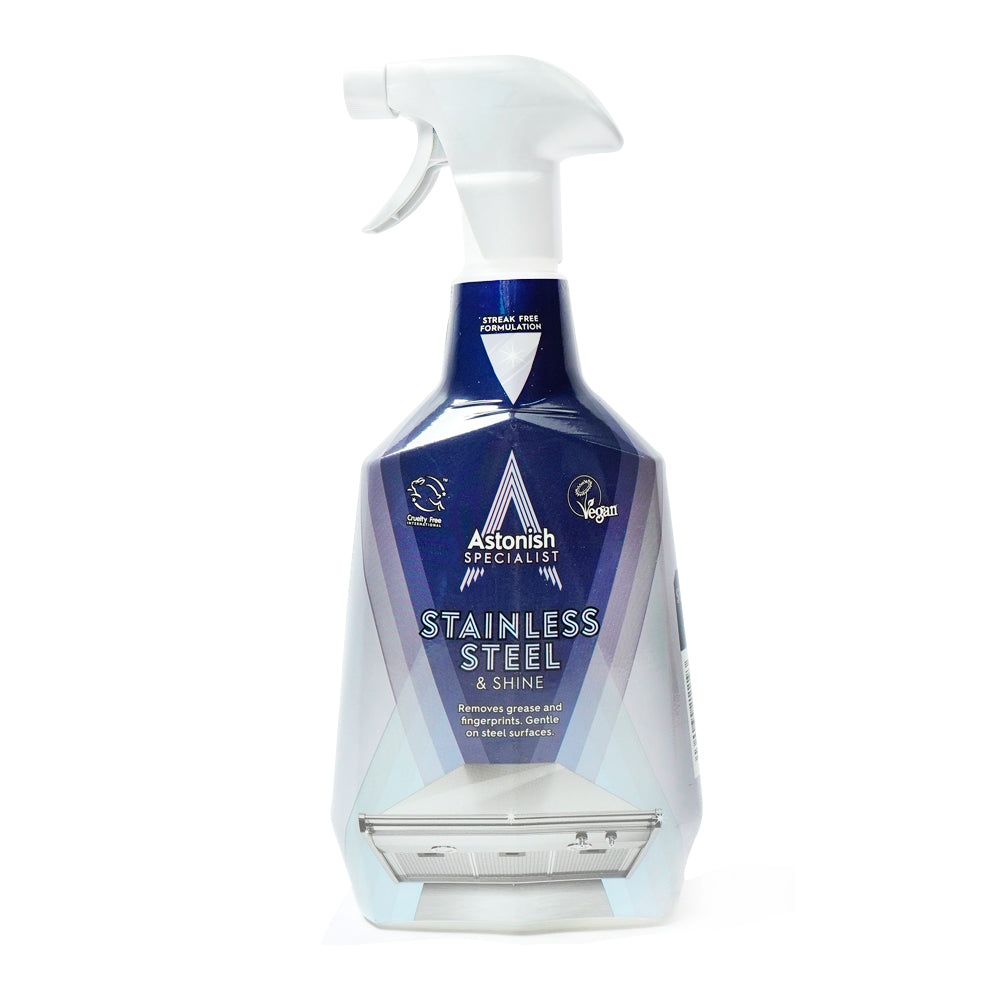 ASTONISH CLEANER STAINLESS STEEL & CLEAR WATERS 750 ML