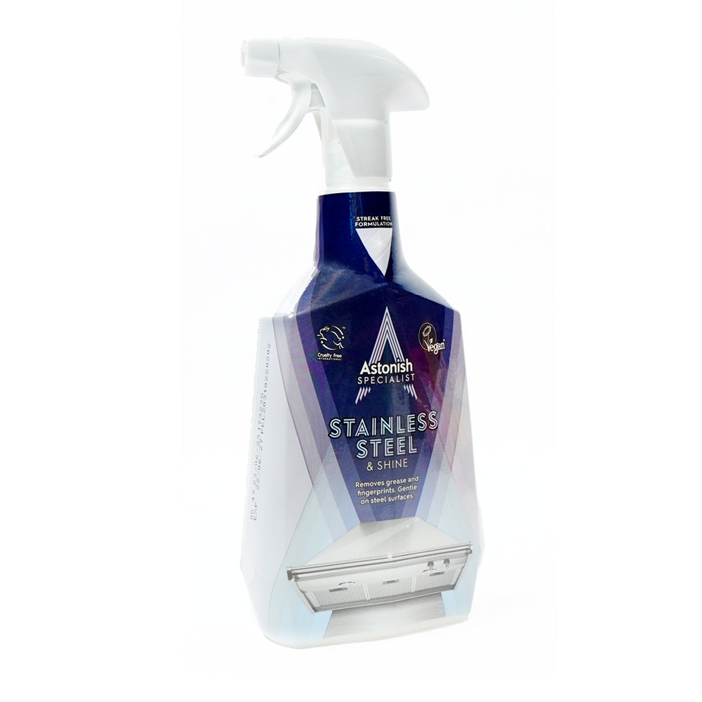 ASTONISH CLEANER STAINLESS STEEL & CLEAR WATERS 750 ML