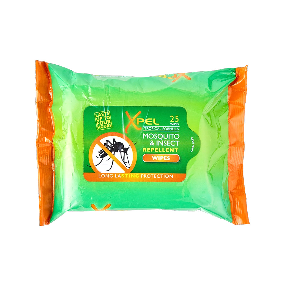 XPEL KIDS MOSQUITO & INSECT REPELLENT WIPES