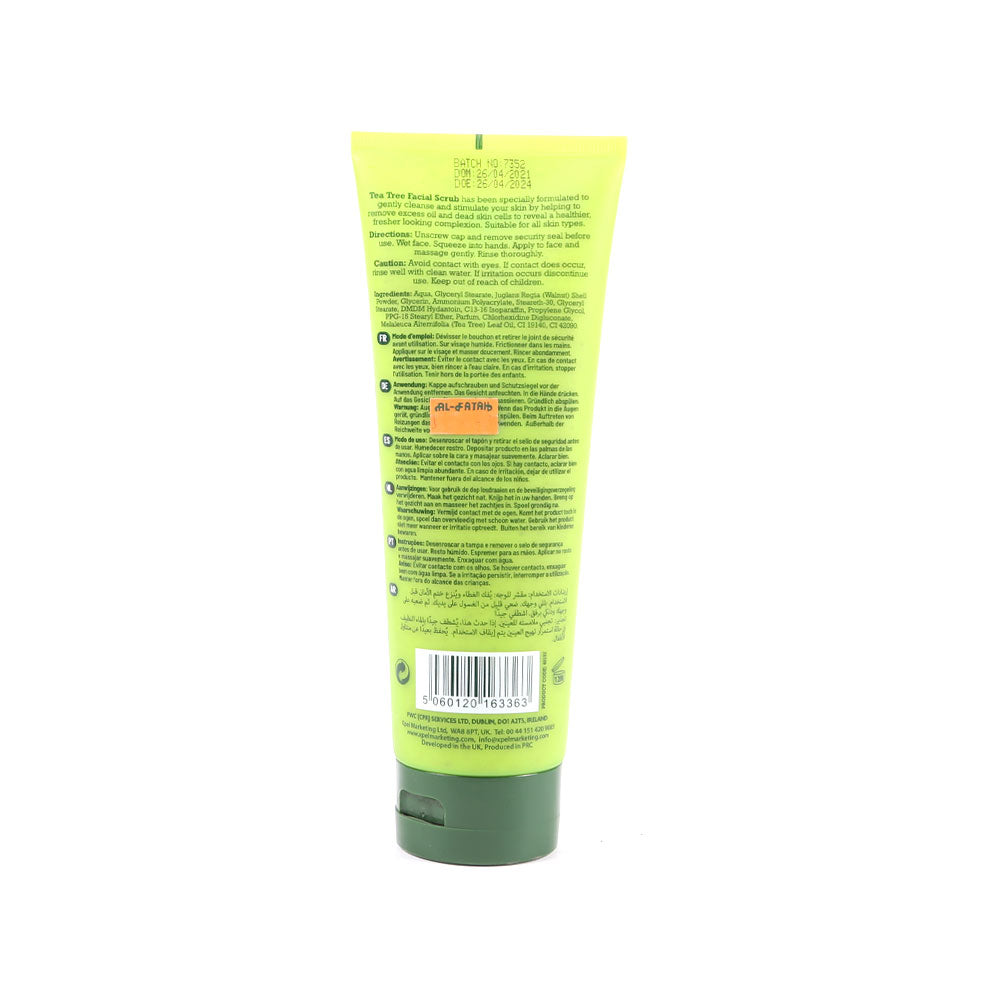 TEA TREE CLEANING FACIAL SCRUB 250ML PC