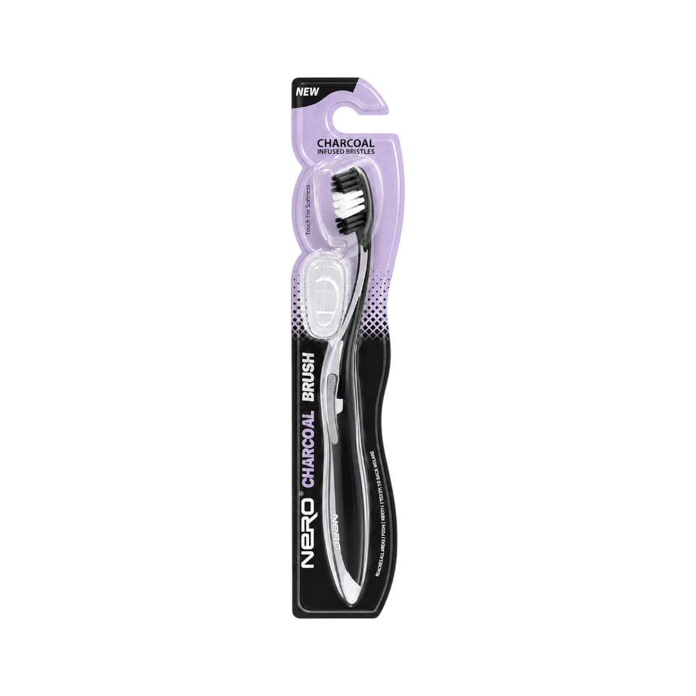 NERO TOOTH BURSH CHARCOAL MEDIUM K100