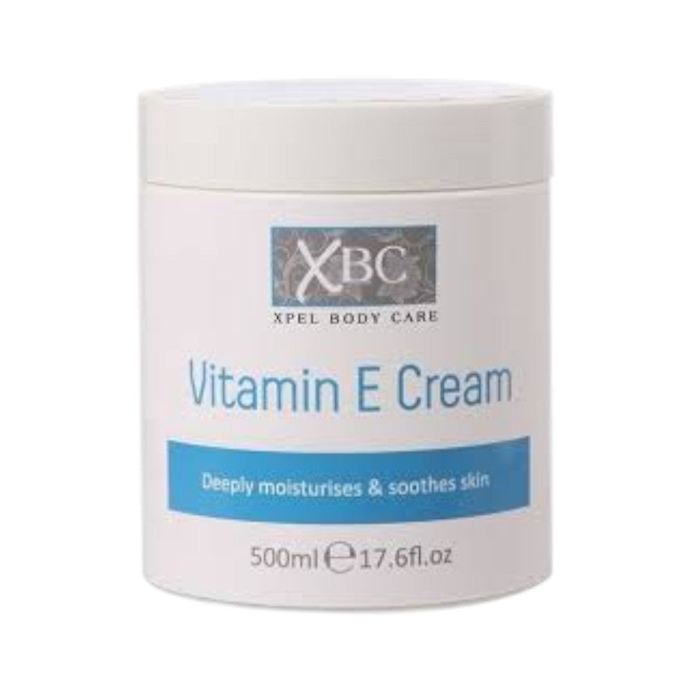 XBC CREAM VITAMIN E SMOOTHES SOFTNES SKIN 500 ML