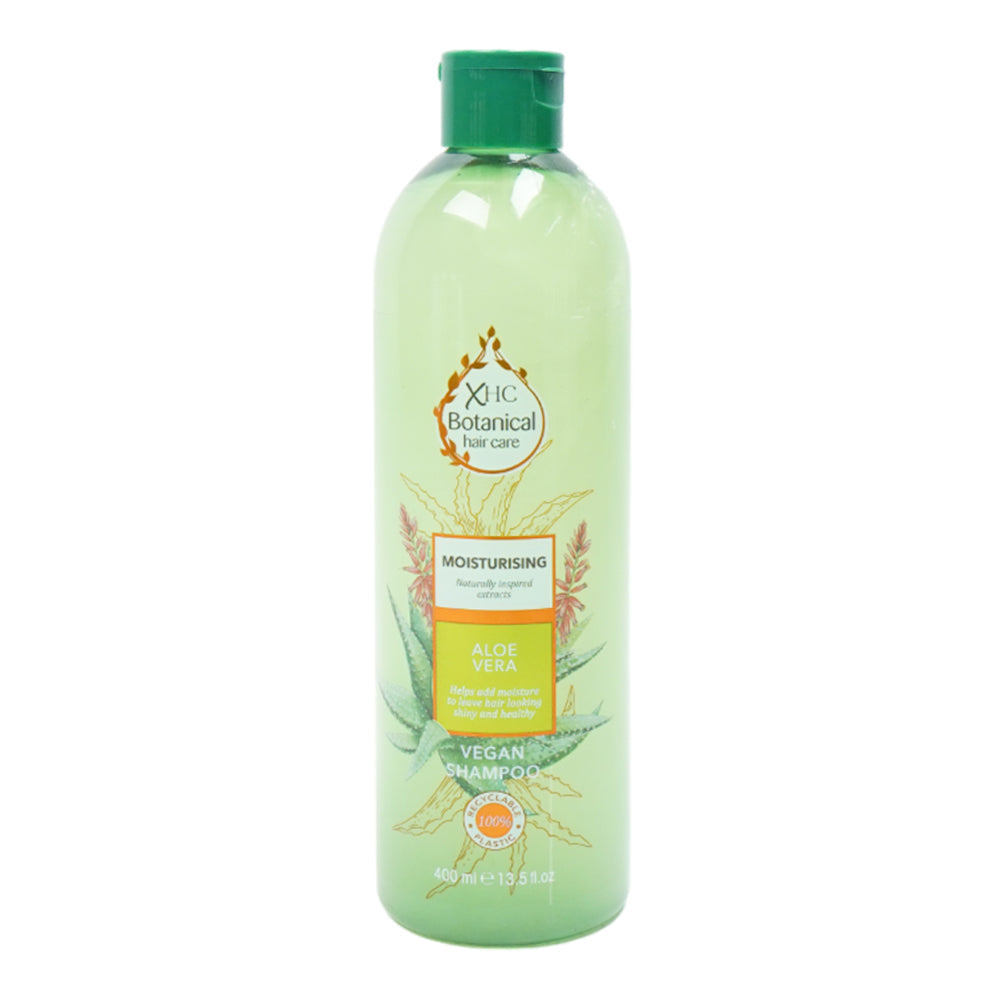 XHC SHAMPOO VEGAN MOISTURISING ALOE VERA 400 ML