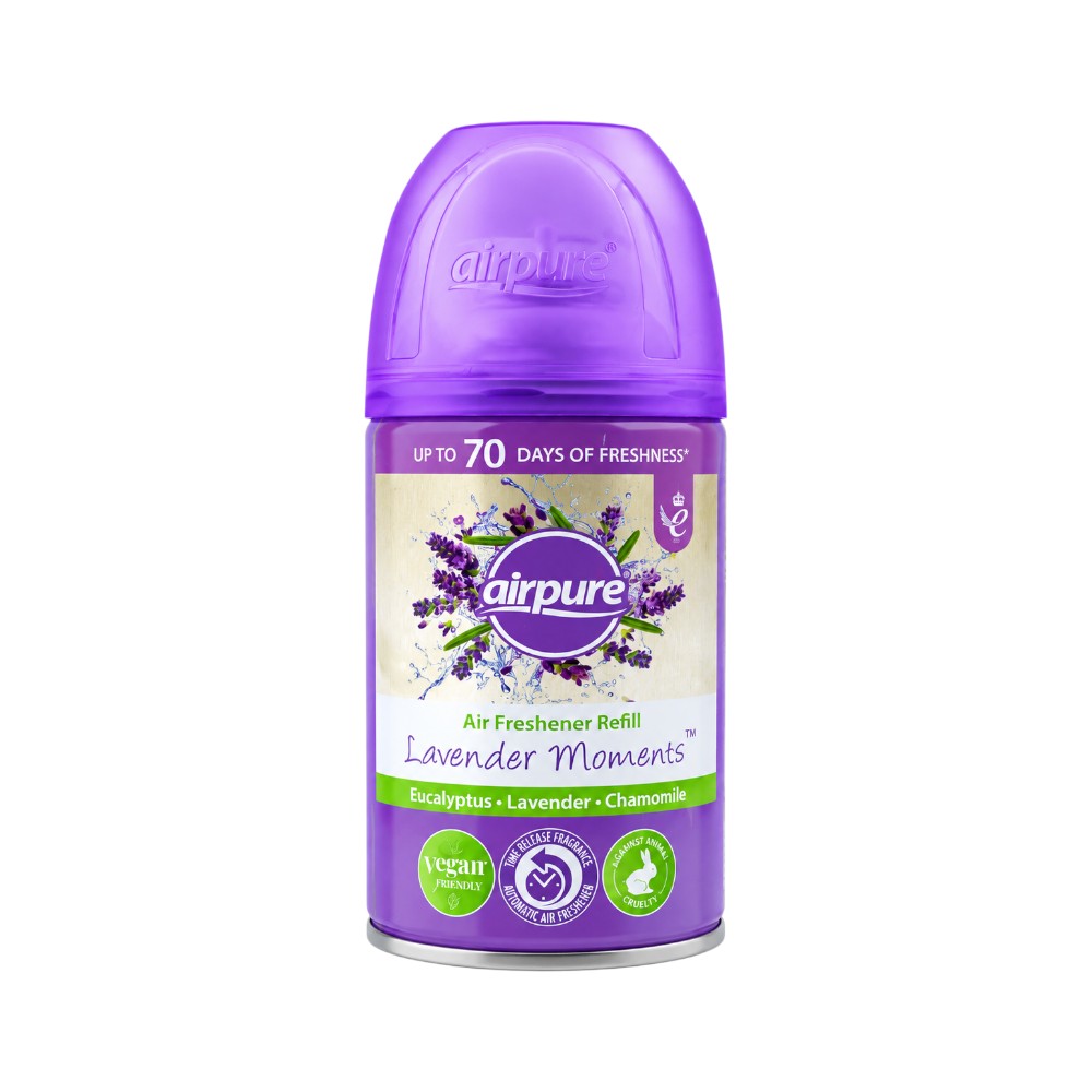 AIR PURE AIR FRESHNER LAVENDER MOMENTS 250 ML
