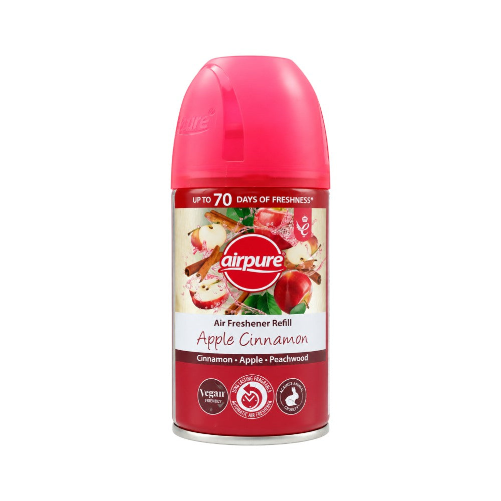 AIRPURE AIR FRESHNER APPLE CINNAMON 250 ML