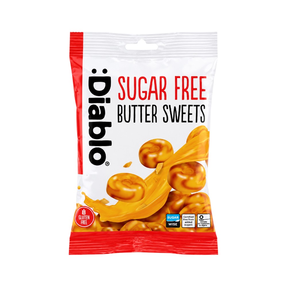 DIABLO BUTTER SWEETS SUGAR FREE 75 GM