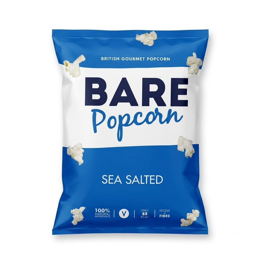 BARE POP CORN SEA SALTED 55 GM